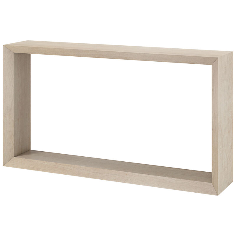 Hudson & Canal Osmond 55" Wide Rectangular Console Table - Alder White, , hires