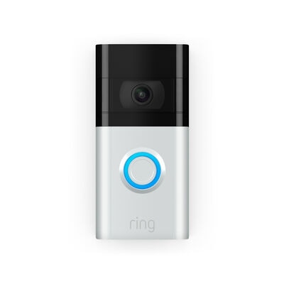 Ring Wireless Video Doorbell Camera 3 - Satin Nickel | 8VRSLZ-0EN0