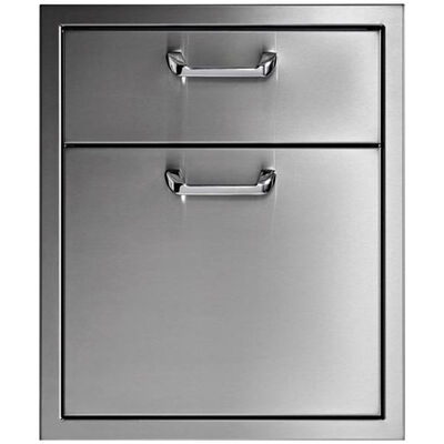 Lynx Classic 19 in. Double Access Drawers - Stainless Steel | LDW19