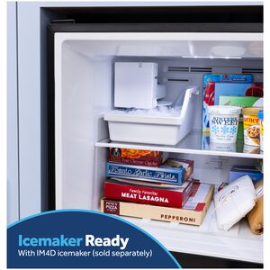 GE 30 in. 21.0 cu. ft. Garage-Ready Top Freezer Refrigerator - Fingerprint Resistant Stainless, Fingerprint Resistant Stainless, hires