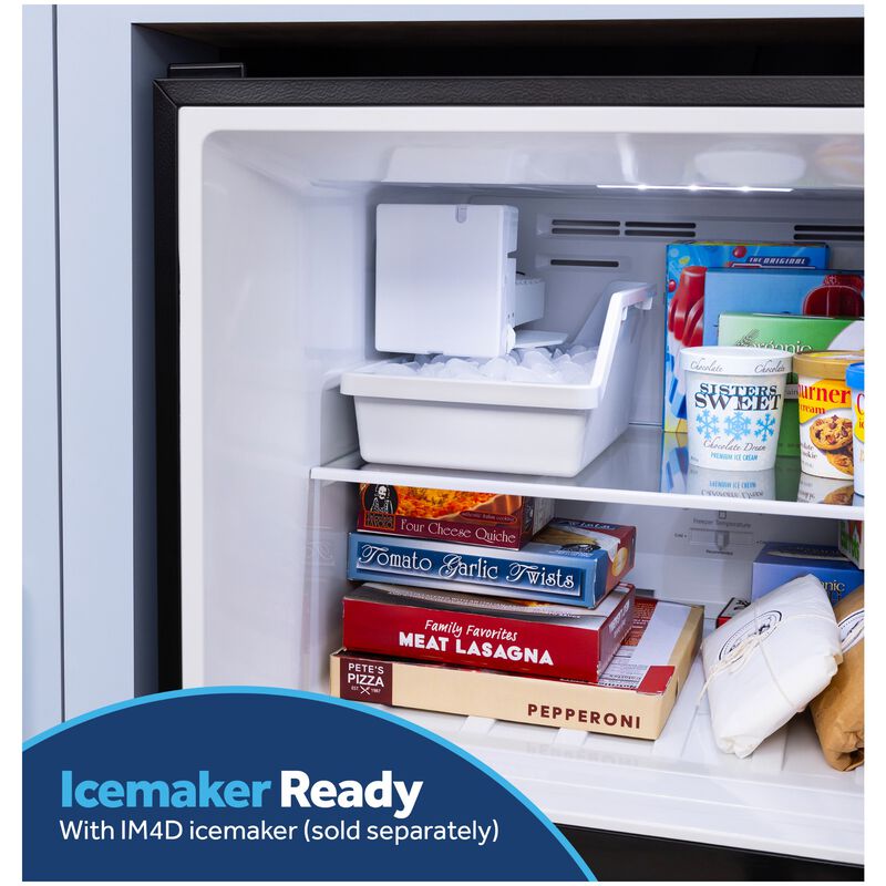 GE 30 in. 21.0 cu. ft. Garage-Ready Top Freezer Refrigerator - Fingerprint Resistant Stainless, Fingerprint Resistant Stainless, hires