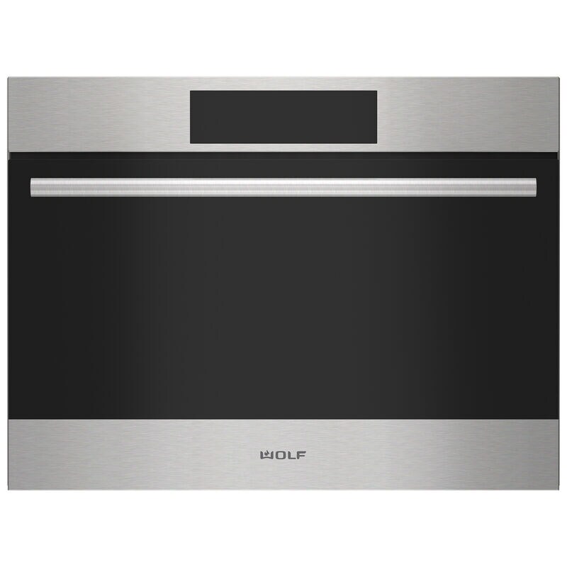 Wolf E Series 24 in. 1.6 cu. ft. 900W Built-In Microwave with Sensor Cooking - Stainless Steel, , hires