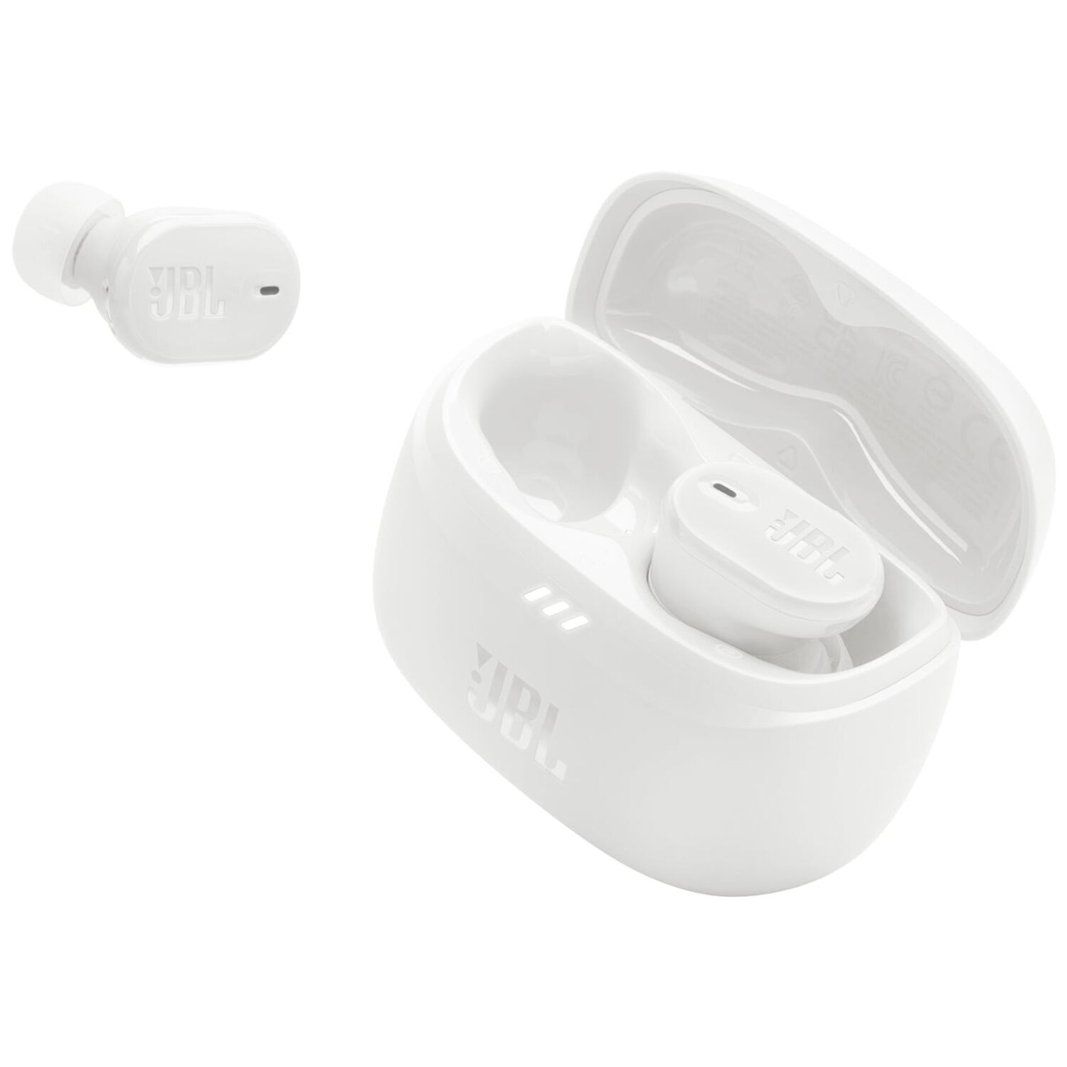 JBL - Tune Buds 2 True Wireless Noise Cancelling Earbuds - White