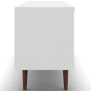 Manhattan Comfort Liberty 63" TV Stand - Rustic Brown & White, , hires
