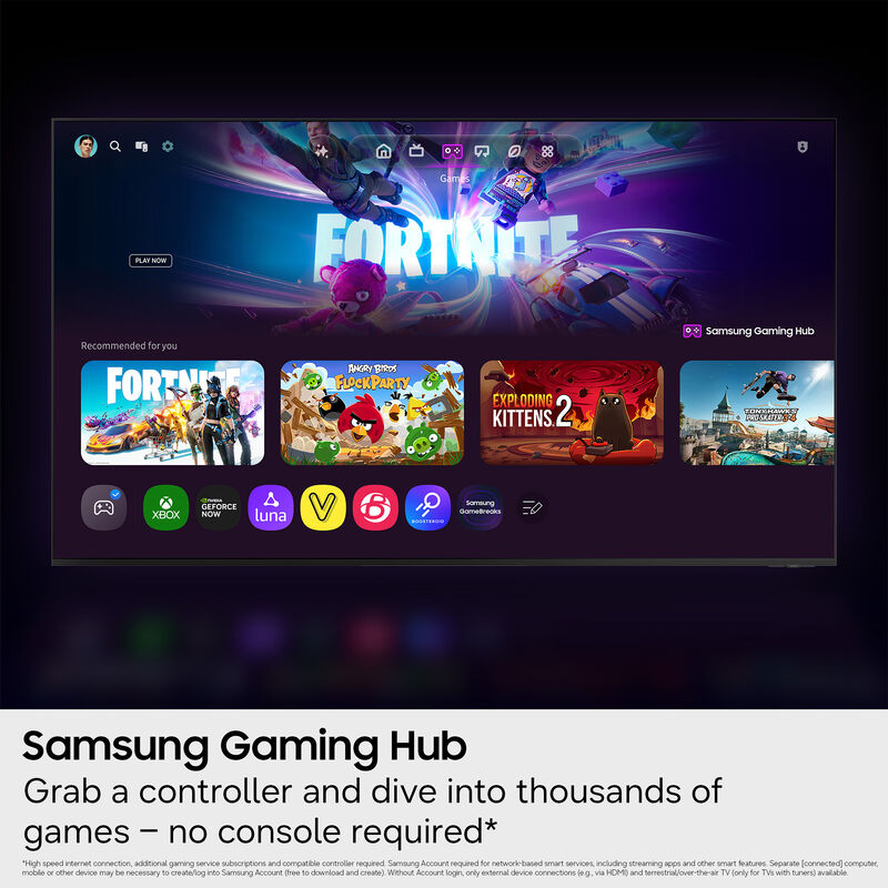 Samsung - 75" Class M80H Mini LED 4K UHD Smart Tizen TV, , hires