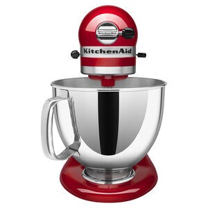KitchenAid Artisan Series 10-Speed 5-Quart Electric Stand Mixer with Tilt-Head & 3 Attachments - Empire Red, Empire Red, hires