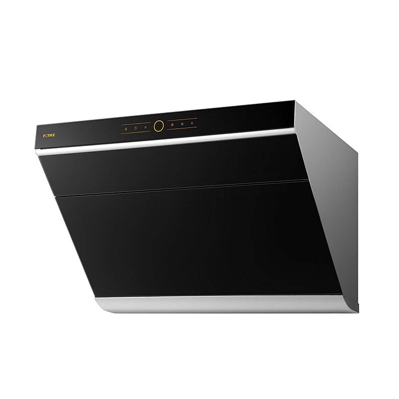 Fotile Slant Vent Series 30 in. Ducted Canopy Pro Style Style Range Hood with 850 CFM, 3 Fan Speeds & 2 LED Lights - Onyx Black, , hires