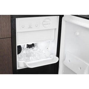 Whirlpool 15 in. Built-In Undercounter Ice Maker with 25 lb. Ice Storage, Auto-Defrost & Digital Control - Stainless Steel, Stainless Steel, hires