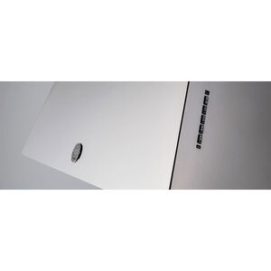 Bertazzoni Master Series 48 in. Ducted Canopy Pro Style Style Range Hood with 600 CFM, 3 Fan Speeds & 1 LED Light - Stainless Steel, Stainless Steel, hires