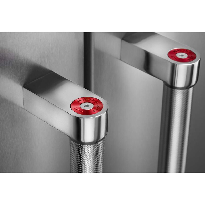 KitchenAid 48 in. 29.4 cu. ft. Built-In Counter Depth Side by Side Refrigerator with Ice & Water Dispenser - Stainless Steel with PrintShield Finish, Stainless Steel with PrintShield Finish, hires