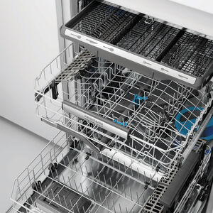 Frigidaire Professional 24 in. Built-In Dishwasher with Top Control, 47 dBA Sound Level, 14 Place Settings, 8 Wash Cycles & Sanitize Cycle - Stainless Steel, , hires