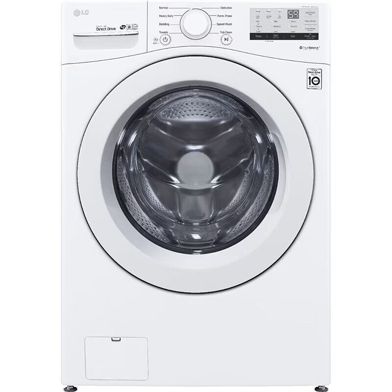 LG 27 in. 4.5 cu. ft. Stackable Front Load Washer - White, , hires