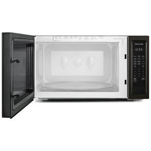 KitchenAid 24 in. 2.2 cu.ft Countertop Microwave with 10 Power Levels & Sensor Cooking Controls - Black Stainless Steel, Black Stainless Steel, hires