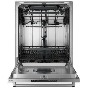 Asko Logic Series 24 in. Built-In Dishwasher with Top Control, 42 dBA Sound Level, 16 Place Settings, 9 Wash Cycles & Sanitize Cycle - Stainless Steel, , hires