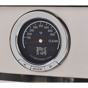 Bertazzoni Master Series 36 in. 5.9 cu. ft. Dual Convection Gas Range with 6 Sealed Burners & Griddle - Stainless Steel, , hires