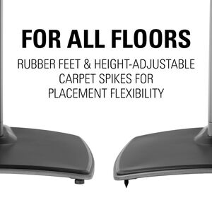 Sanus Systems Adjustable Height Wireless Speaker Stand designed for Sonos One, Sonos One SL, Play:1, and Play:3 - Single, , hires