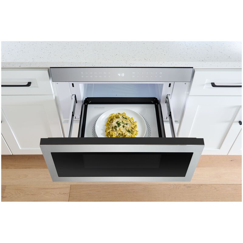 Frigidaire Professional 30 in. 1.2 cu. ft. 1000W Drawer Microwave with Sensor Cooking - Stainless Steel, , hires