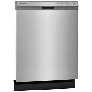 Frigidaire 24 in. Front Control Dishwasher with 54 dBa Sound Level, MaxDry & Pocket - Stainless Steel, Stainless Steel, hires