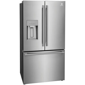 Electrolux 36 in. 22.6 cu. ft. Counter Depth French Door Refrigerator with Ice & Water Dispenser - Stainless Steel, , hires