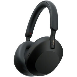 Sony - WH-1000XM5 Wireless Noise-Canceling Over-the-Ear Headphones - Black, , hires
