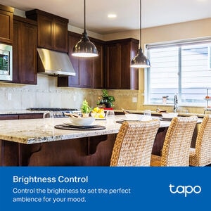 TP-Link - Tapo Smart Wi-Fi Light Dimmer Switch with Matter - White, , hires
