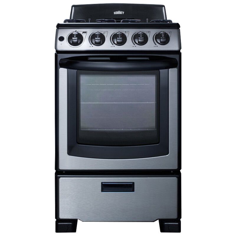 Danby 20-in 4 Elements 2.3-cu ft Freestanding Electric Range (Black  Stainless Steel) in the Single Oven Electric Ranges department at
