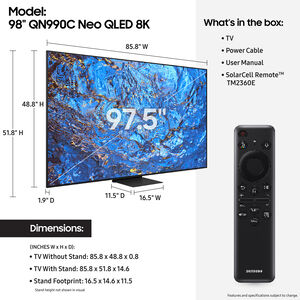 Samsung - 98" Class QN990C Series Neo QLED 8K UHD Smart Tizen TV, , hires
