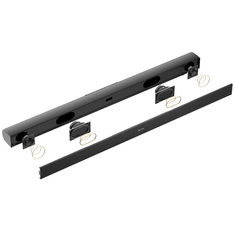 Sylvox Elf S2 2.0 Channel Outdoor Use Sound Bar with Bluetooth - Black, , hires