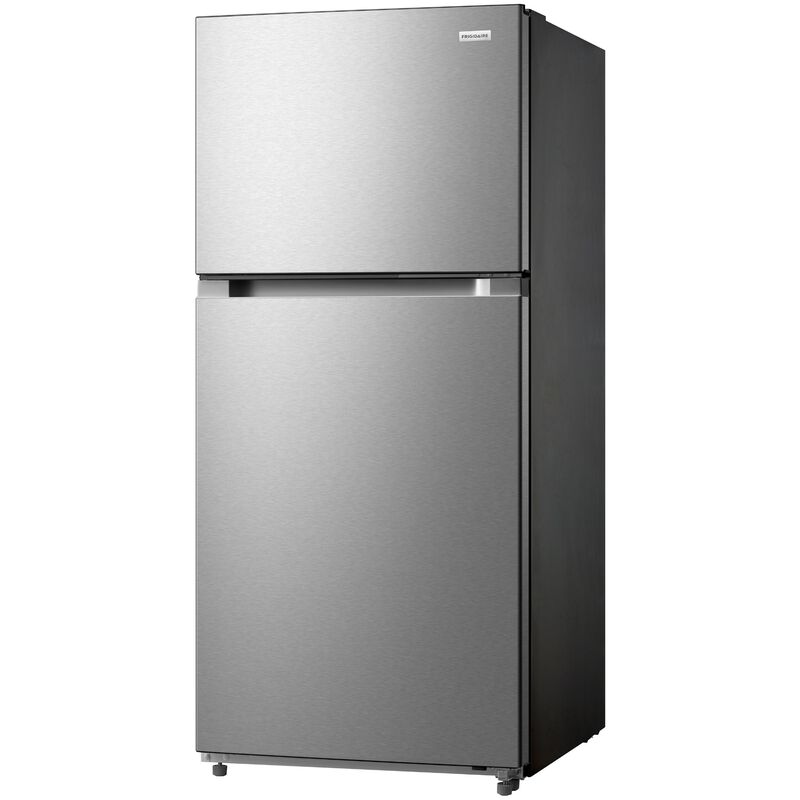 Frigidaire 30 in. 18.6 cu. ft. Garage-Ready Top Freezer Refrigerator with Ice Maker - Stainless Steel, Stainless Steel, hires