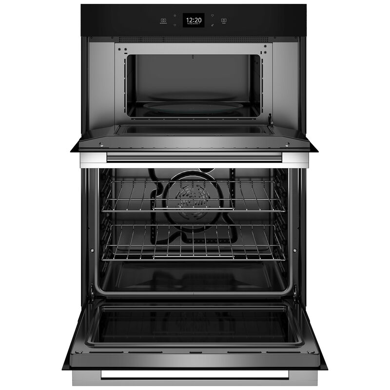 Whirlpool 30 in. 6.4 cu. ft. Smart Electric Microwave/Wall Oven Combo with Standard Convection & Sensor Cooking - Fingerprint Resistant Stainless, , hires