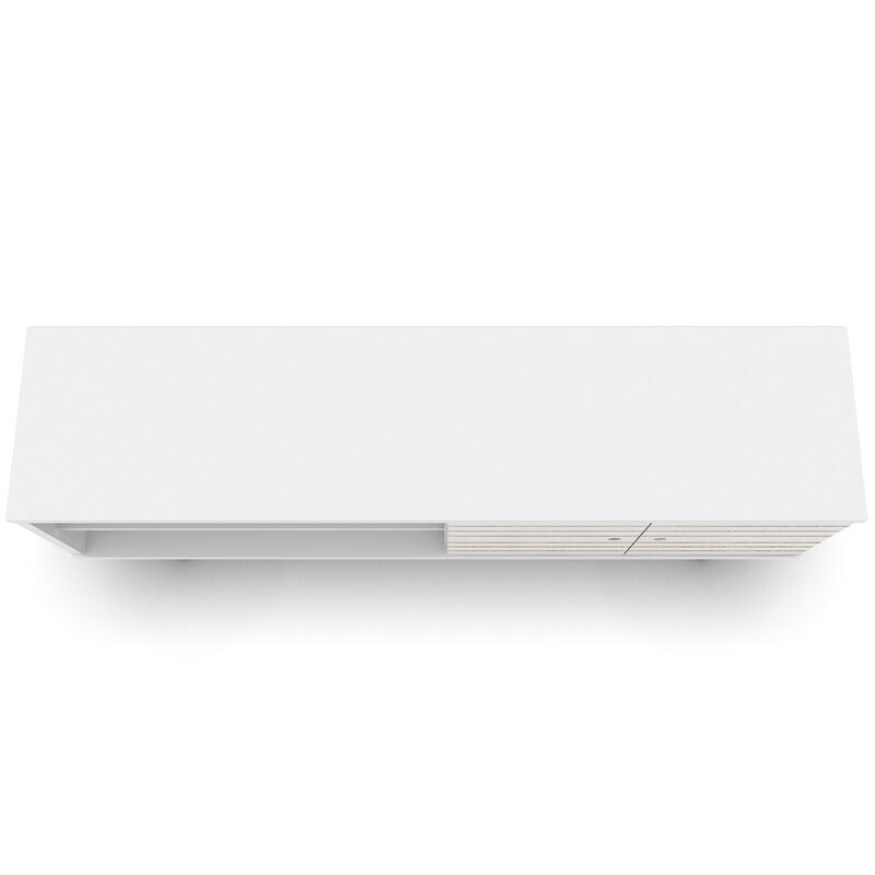 Manhattan Comfort Liberty 63" TV Stand - White, , hires