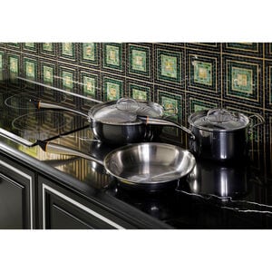 Cafe 30 in. 5-Burner Smart Electric Cooktop with Simmer Burner & Power Burner - Stainless Steel, , hires