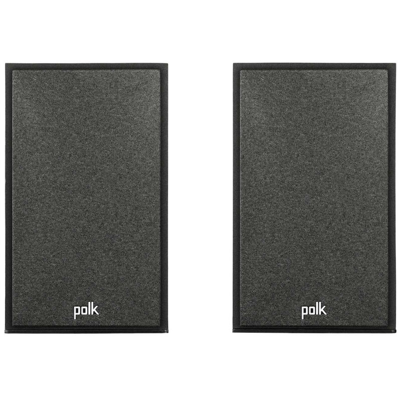 Polk Monitor XT15 High Resolution Compact Bookshelf Speakers (Pair) - Black, , hires