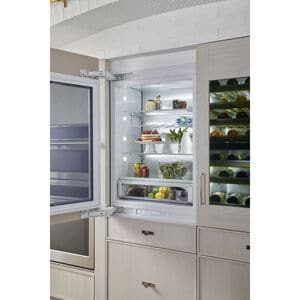 Monogram 30 in. 14.6 cu. ft. Built-In Counter Depth Bottom Freezer Refrigerator with Ice Maker - Custom Panel Ready, , hires