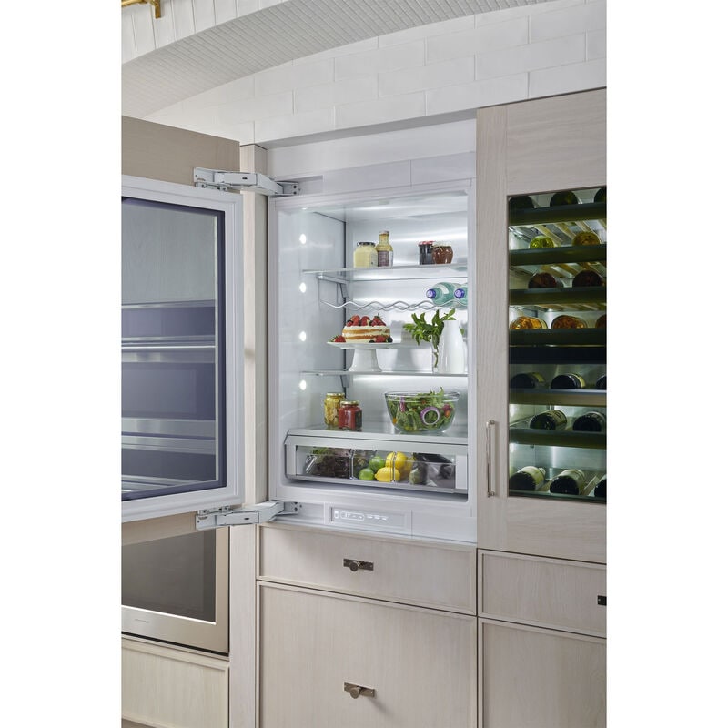 Monogram 30 in. 14.6 cu. ft. Built-In Counter Depth Bottom Freezer Refrigerator with Ice Maker - Custom Panel Ready, , hires