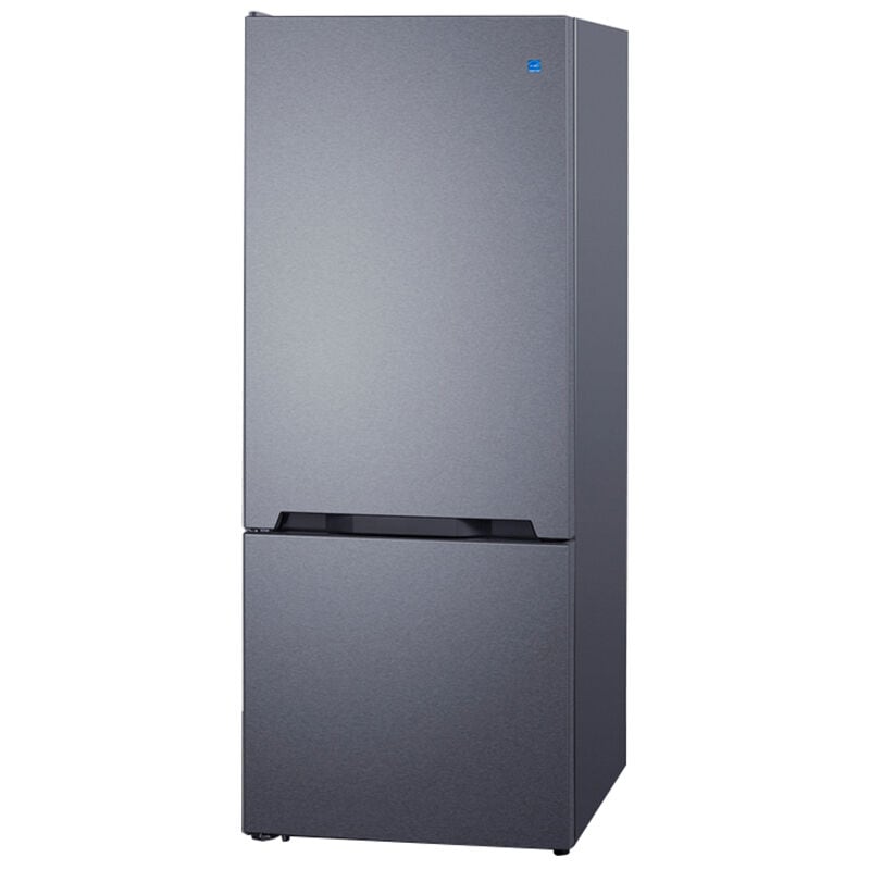 Summit 28 in. 15.1 cu. ft. Counter Depth Bottom Freezer Refrigerator - Stainless Steel, , hires