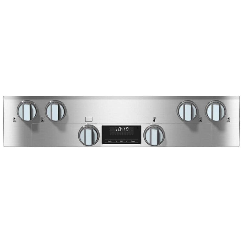 Miele 30 in. 4.6 cu. ft. Dual Convection Gas Range with 4 Sealed Burners - Clean Steel, , hires