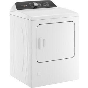 Whirlpool 29 in. 7.0 cu. ft. Gas Dryer with Moisture Sensing Dryer & Steam Cycle - White, , hires