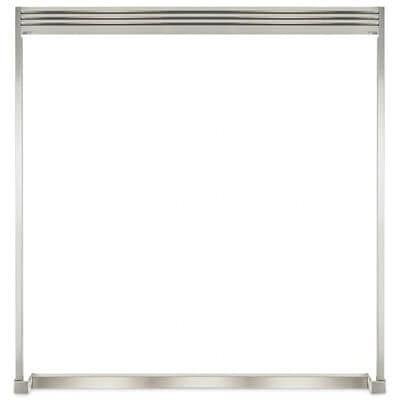 Frigidaire 84 in. Louvered Double Trim Kit for Refrigerators - Stainless Steel | TRMKTEZ2LV84