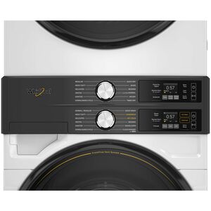 Whirlpool 28 in. 4.5 cu. ft. Smart Gas Front Load Laundry with UV Clean Technology, FreshFlow Vent System, Sensor Dry, Sanitize & Steam Cycle - White, White, hires