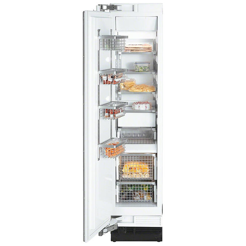 Miele 18" 8.4 Cu. Ft Built-In Upright Freezer with Ice Maker & Digital Control - Custom Panel Ready, , hires