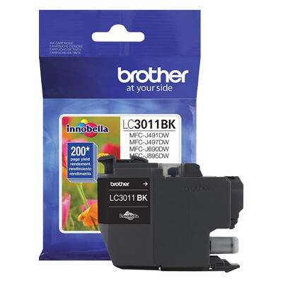 Brother LC3011 Series Black Ink Cartridge | LC3011BK