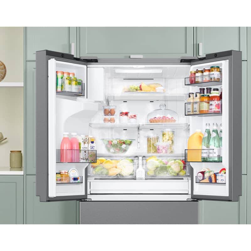 Samsung 36 in. 30.5 cu. ft. Smart French Door Refrigerator with Ice & Water Dispenser - Fingerprint Resistant Stainless Steel, , hires