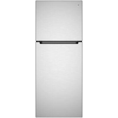 GE 24 in. 11.9 cu. ft. Counter Depth Top Freezer Refrigerator - Stainless Steel | GPE12FSZSS