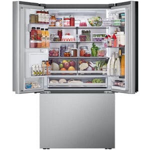 LG 36 in. 25.5 cu. ft. Smart Counter Depth French Door Refrigerator with Ice & Water Dispenser - PrintProof Stainless Steel, PrintProof Stainless Steel, hires