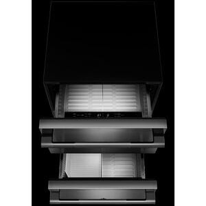 JennAir Rise 24 in. 4.7 cu. ft. Double Refrigerator & Freezer Drawer - Stainless Steel, , hires