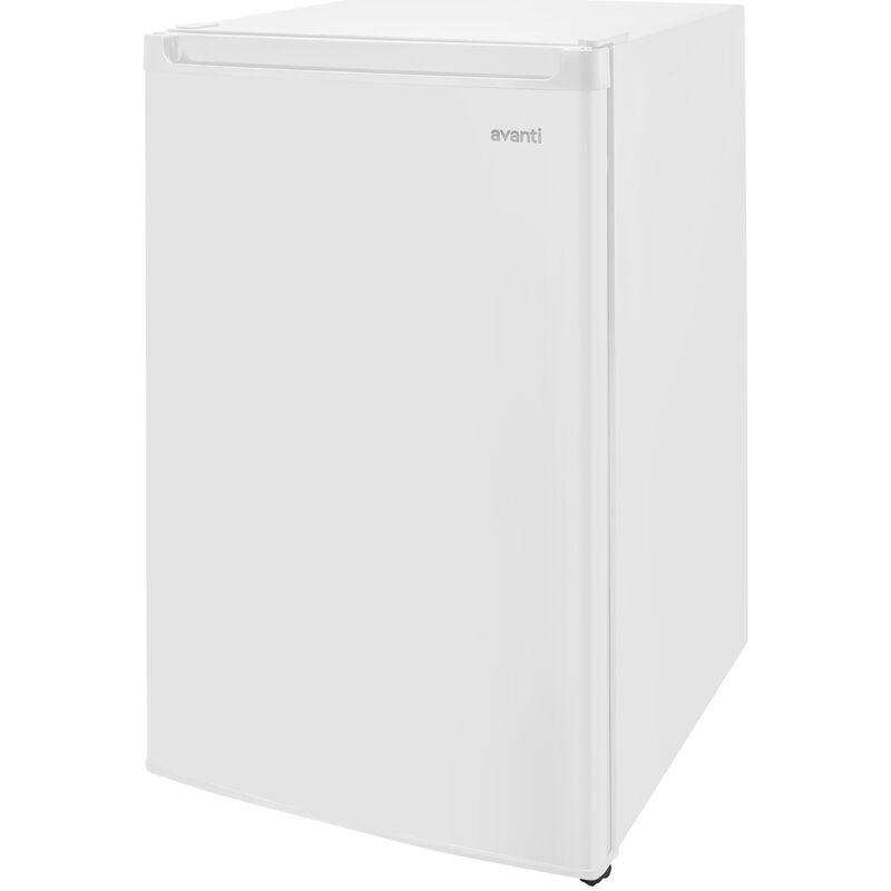 Avanti 20 in. 4.4 cu. ft. Mini Fridge with Freezer Compartment - White, White, hires