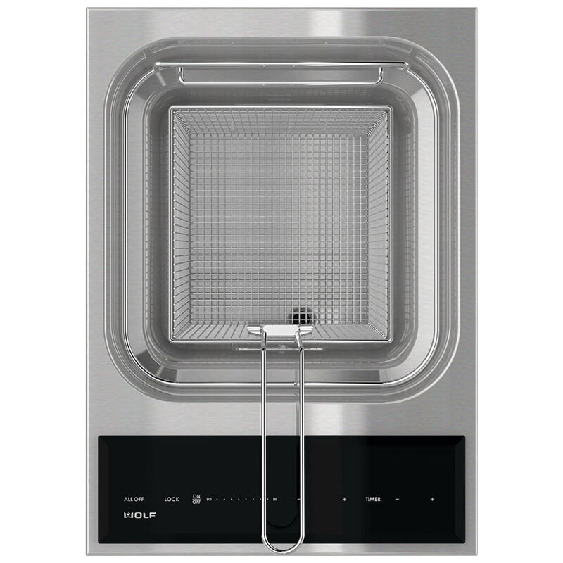 Wolf 15" BuiltIn Electric Deep Fryer P.C. Richard & Son