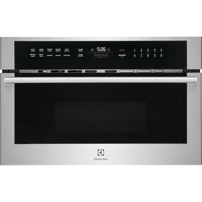 Electrolux 30 in. 1.6 cu.ft Built-In Microwave with 10 Power Levels & Sensor Cooking Controls - Stainless Steel | EMBD3010AS
