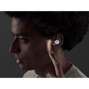 Sony LinkBuds Truly Wireless Earbuds (Smoke White), White, hires
